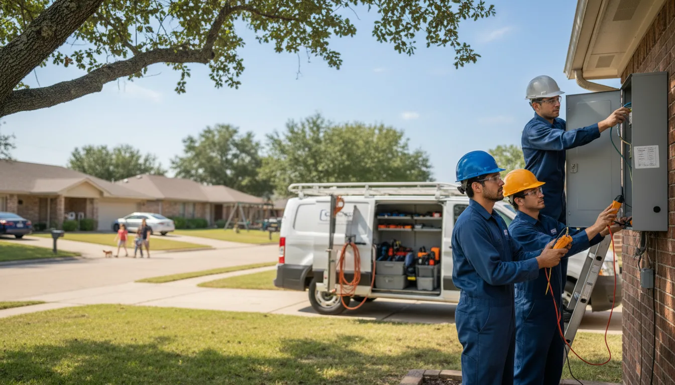 Certified electrician providing emergency electrical services in Wilder, TN